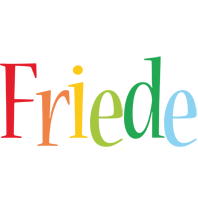 Friede birthday logo