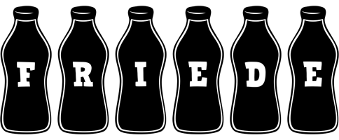 Friede bottle logo