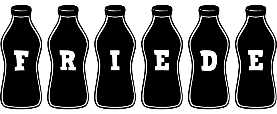 Friede bottle logo
