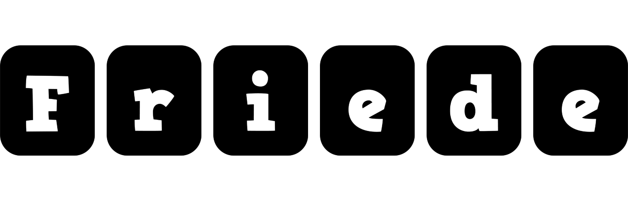 Friede box logo