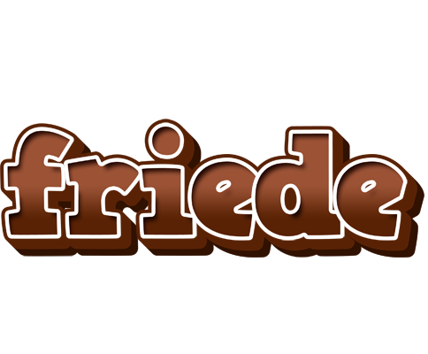 Friede brownie logo