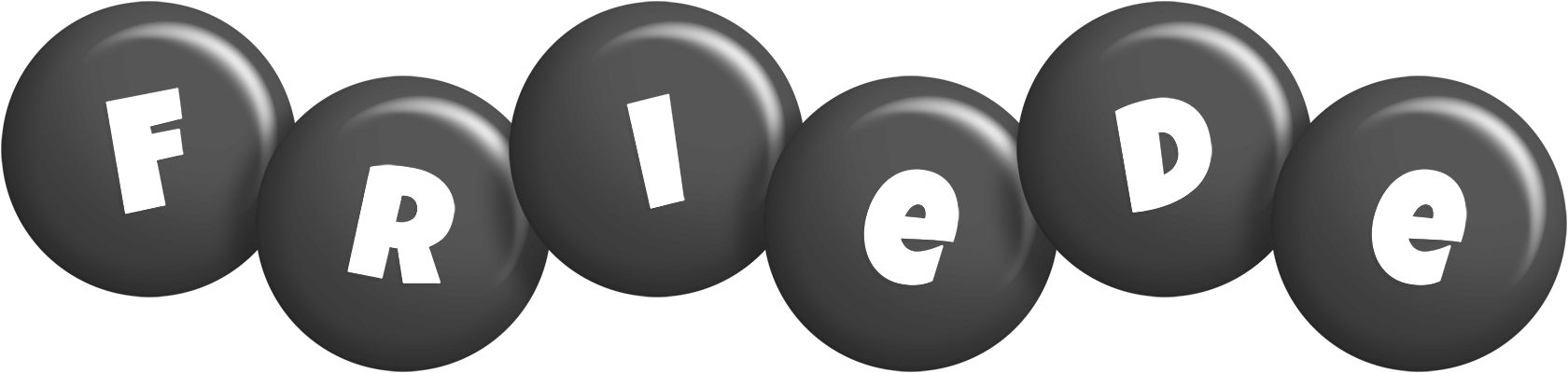 Friede candy-black logo
