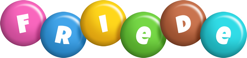 Friede candy logo