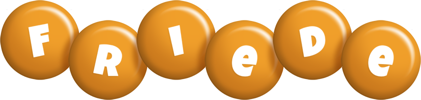 Friede candy-orange logo