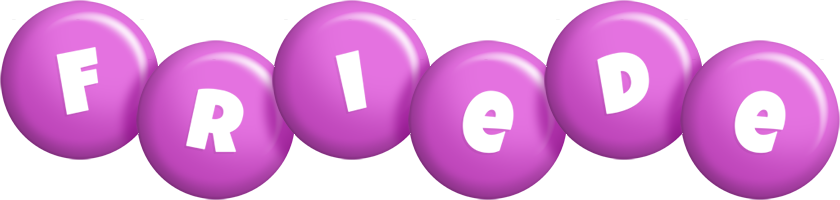 Friede candy-purple logo