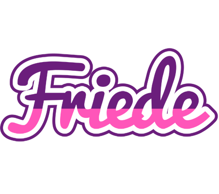Friede cheerful logo