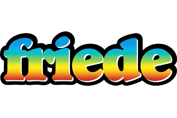 Friede color logo