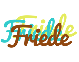 Friede cupcake logo