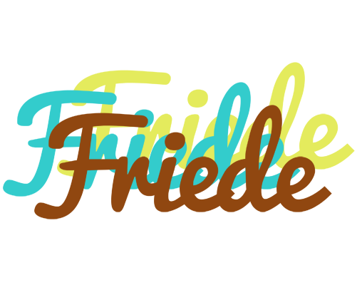 Friede cupcake logo