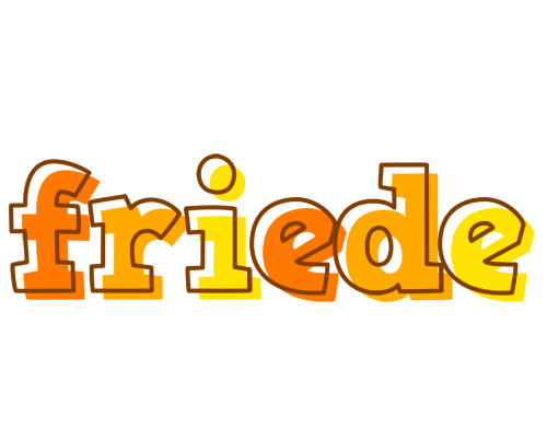 Friede desert logo