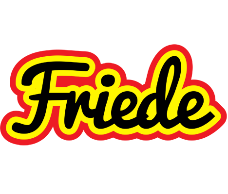 Friede flaming logo