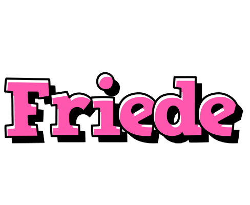 Friede girlish logo