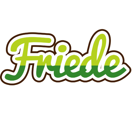 Friede golfing logo