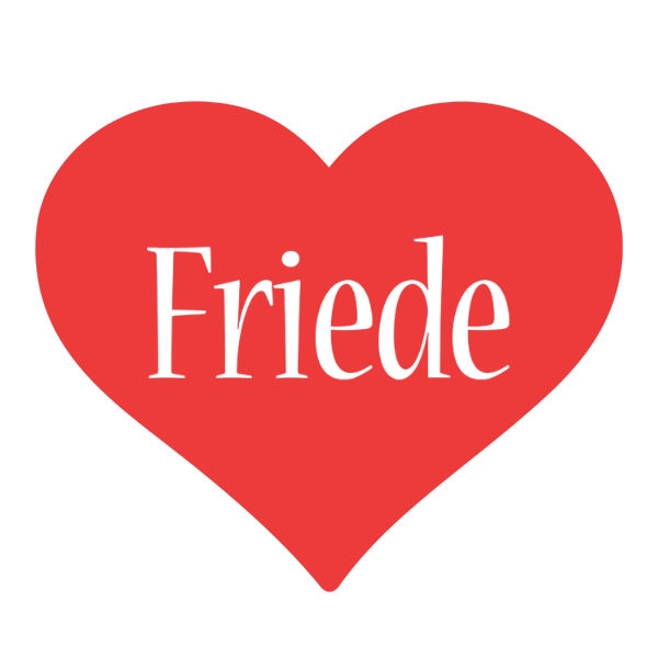 Friede love logo