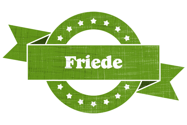 Friede natural logo