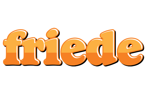 Friede orange logo