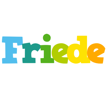 Friede rainbows logo