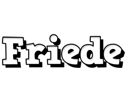 Friede snowing logo