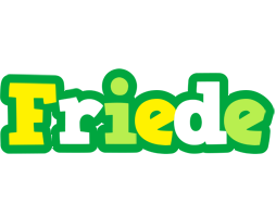 Friede soccer logo