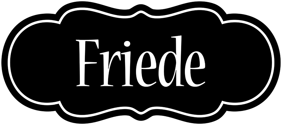 Friede welcome logo
