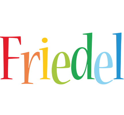 Friedel birthday logo
