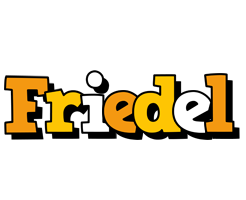 Friedel cartoon logo