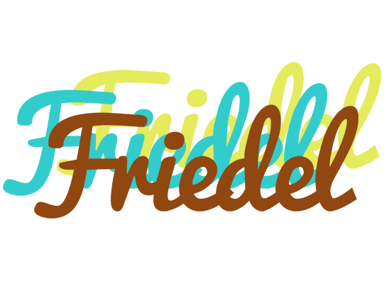 Friedel cupcake logo