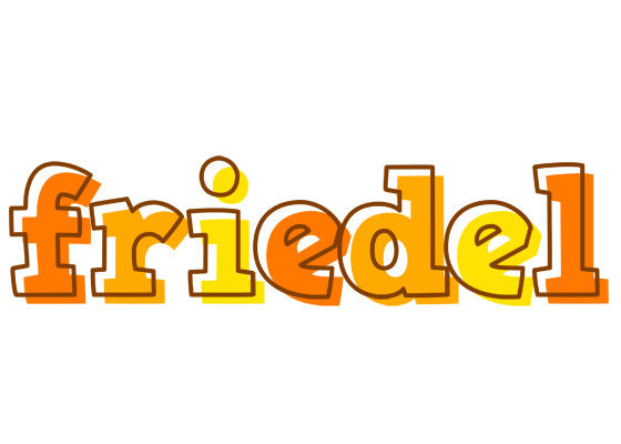 Friedel desert logo