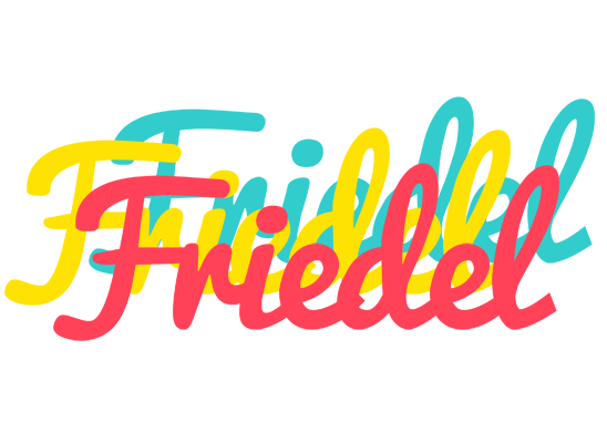 Friedel disco logo