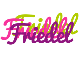 Friedel flowers logo