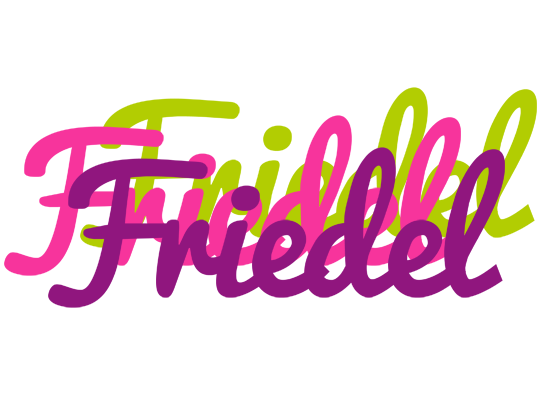 Friedel flowers logo