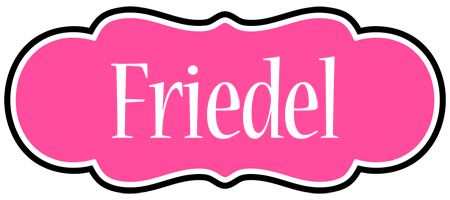 Friedel invitation logo