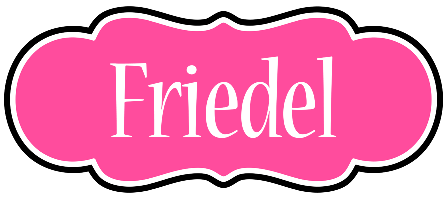 Friedel invitation logo