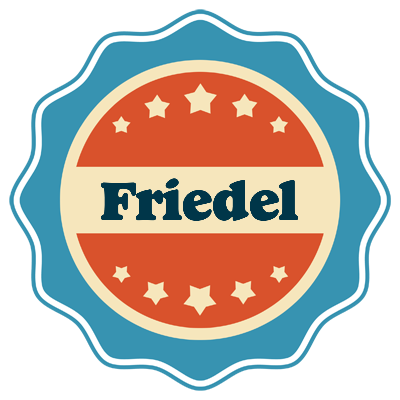 Friedel labels logo