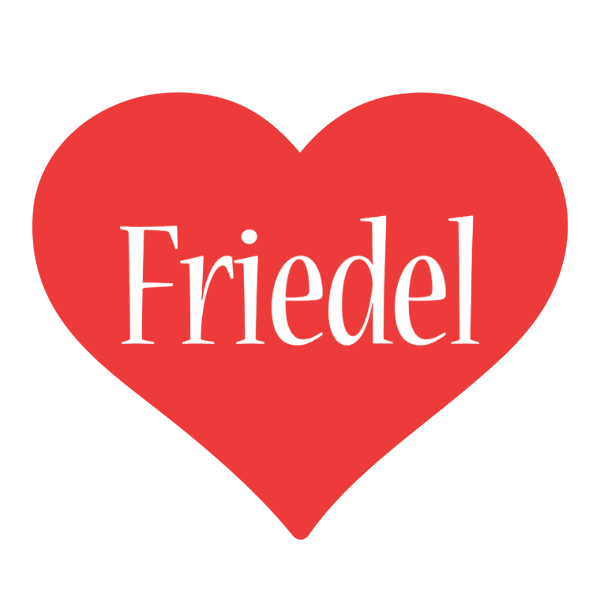 Friedel love logo