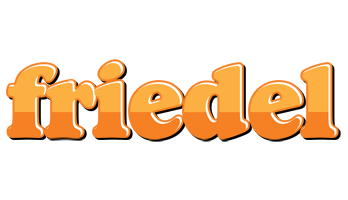 Friedel orange logo