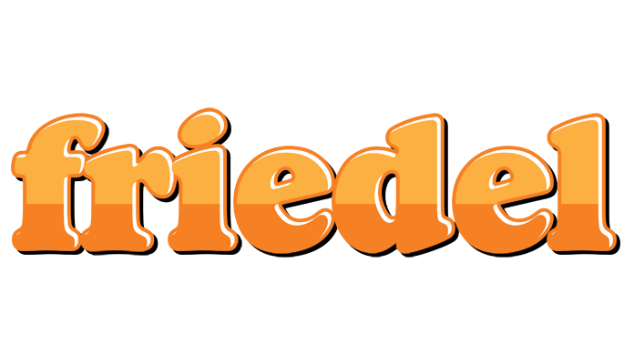 Friedel orange logo