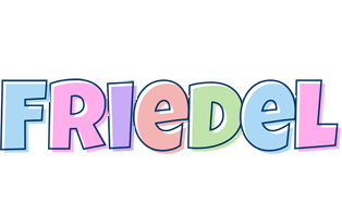 Friedel pastel logo