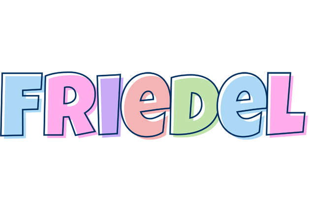 Friedel pastel logo