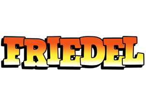 Friedel sunset logo