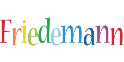 Friedemann birthday logo