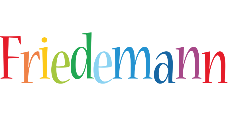 Friedemann birthday logo