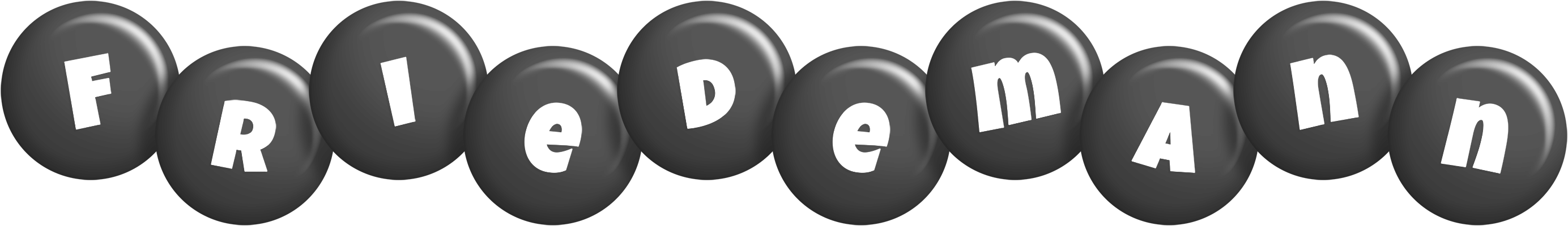 Friedemann candy-black logo