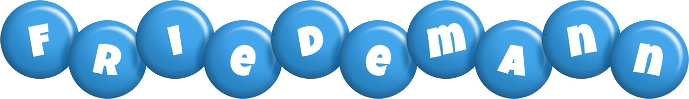 Friedemann candy-blue logo