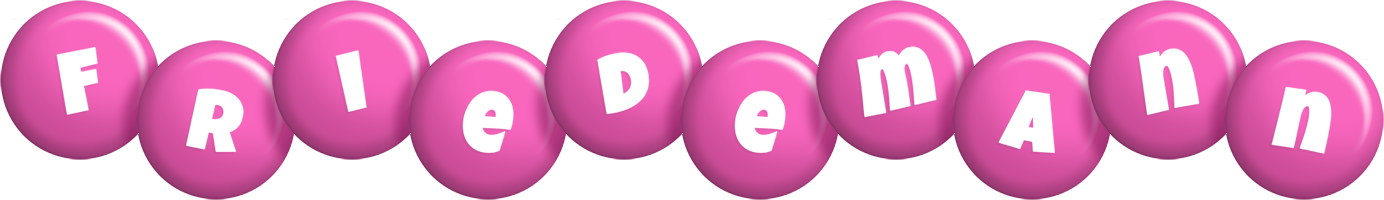 Friedemann candy-pink logo