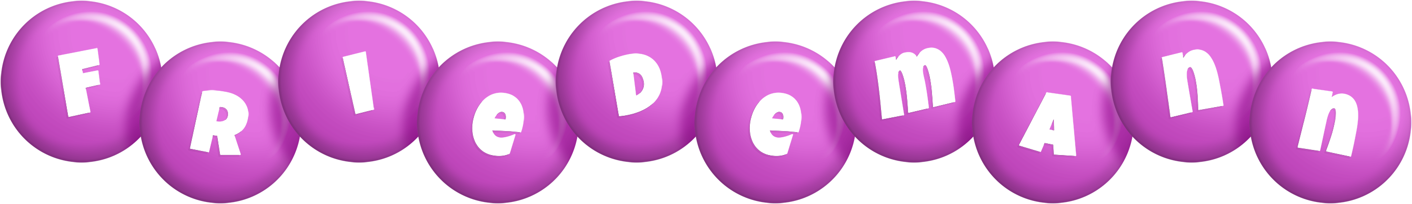 Friedemann candy-purple logo