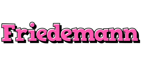 Friedemann girlish logo