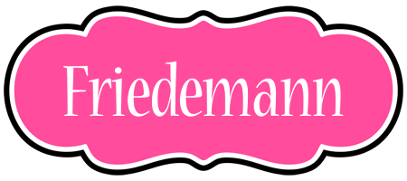 Friedemann invitation logo