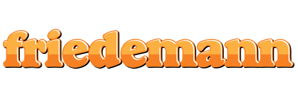 Friedemann orange logo