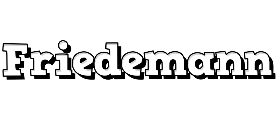 Friedemann snowing logo